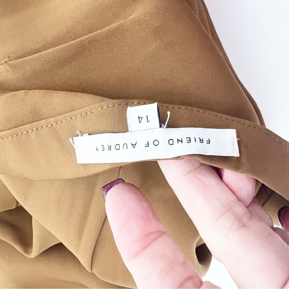 Friend of Audrey Wide Leg Trouser Pant - Picture 4 of 7